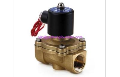 China Tipo subaquático bronze de dois encaixes da fonte de água da válvula de solenoide da conexão das maneiras/SS à venda