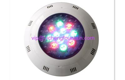 China La piscina montada en la pared plástica enciende luces cambiantes de la piscina del color del RGB IP68 en venta