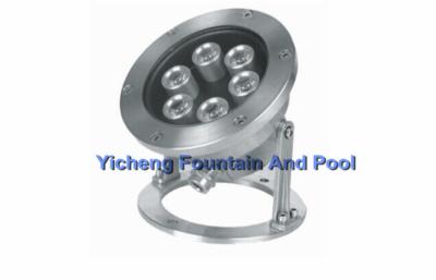 China Het gieten SS304 DMX512 LEIDENE Onderwaterfonteinlichten, gelijkstroom 24V 2700k - 6500k-LEIDENE Parilichten Te koop