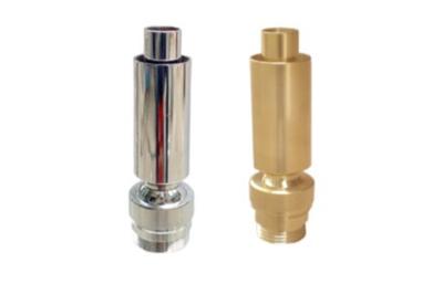 China Brass / Stainless Steel Water Fountain Nozzles Big Air Mixed Trumpet Nozzle for sale