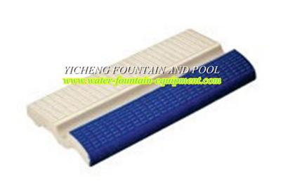 China Eco-friendly Swimming Pool Edge Tiles Ceramic 240 x 115 x 30mm for sale