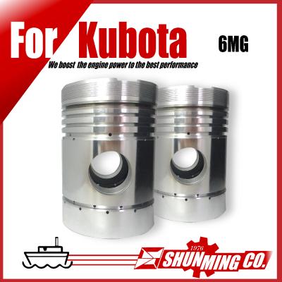 China Marine engine use made in Taiwan 6MG 145mm piston for Kubota marine diesel engine for sale