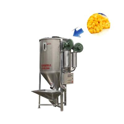 China New Color 1T Raw Material Mixer Machine Stainless Vertical Color Plastic Mixer Pellet Storage Plastic Granule Storage Silos Dry Storage for sale