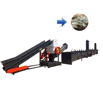 China Plastic Bottle Recycling Machine New PET Plastic Bottle /PP PE Film Recycling Washing Crushing Production Machine Pelletizing / Granulation Line for sale