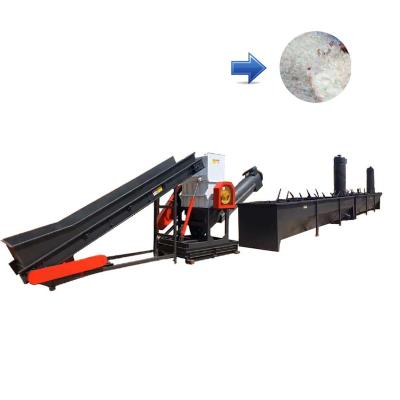 China Plastic bottle recycling machine waste PET plastic bottle washing/flakes/plastic washing machine/plant recycling line for sale