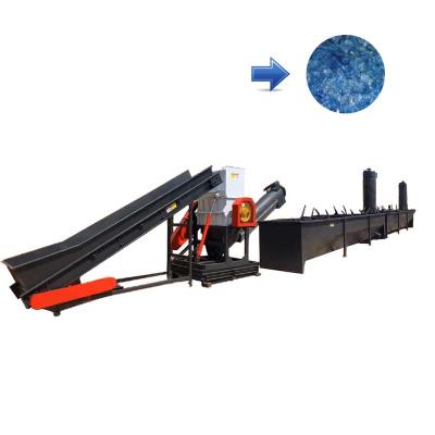 China Plastic Bottle Recycling Machine New 300-5000kg/h PET Waste Plastic Bottle Crushing Washing Recycling Line Machine Waste Plastic Washing Line for sale