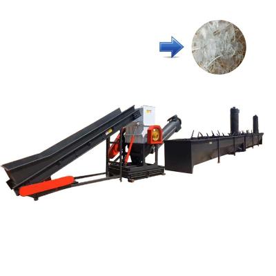 China Plastic Bottle Recycling New Secondary Plastic Recycling Washing Line Plastic Sheet Washing Machine Granulating Machine Line for sale