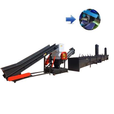 China Plastic Bottle Recycling Machine Plastic Vertical Flakes Dewatering Machine Pet Bottle Crushing Washing Drying Recycling Line Plastic Bottle Washing Line for sale