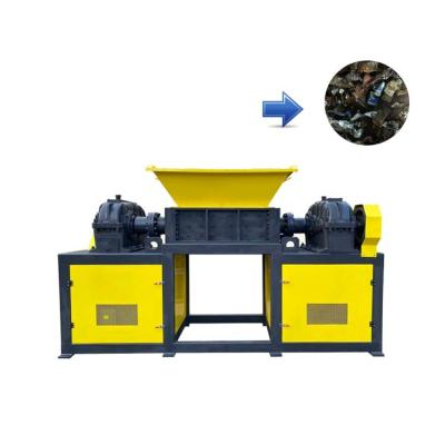 China Factory Customized Dual Shaft Metal Shredder Machine Box Shredder Blade Part Of Plastic And Rubber Machinery Plastic Shredder for sale