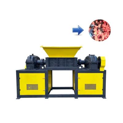 China Factory New Plastic Shredder Machine Tire Shredder Scrap Metal Plastic Shredder / Double Shaft Single Large Shredder for sale