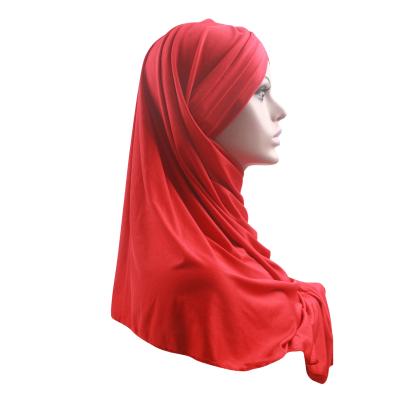 China Ice silk hot selling robe hijab styles muslim snap shawl tudung hijab for sale