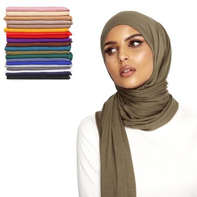 China Wholesale hijab women simple stretchy head scarfs hijab tank top factory price for sale