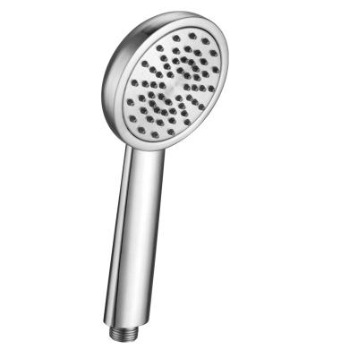 China Without Diverter Bathroom Faucet 304 Stainless Steel Round Handshower High Pressure SUS304 Handheld Shower for sale