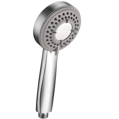 China Without Diverter Xintaihua Stainless Steel 3 Functions Shower Head Brushed Handheld Shower Water Saving Showerheads for sale