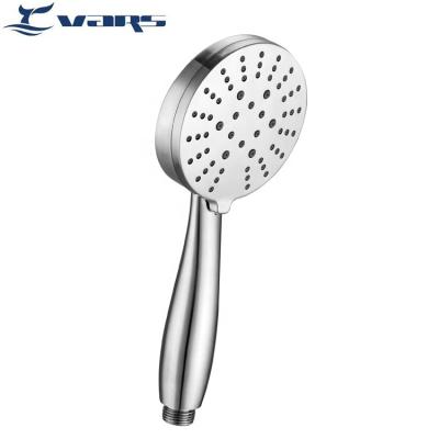 China Needle Free Multifunction 3 Settings Hand Spray 304 Stainless Steel Hand Held Shower Massage Shower Head for sale