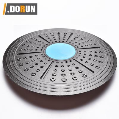 China Eco-friendly Adjustable Plastic Shimmy Board Balance Board Trainer for Physiotherapy / Balance Board with Removable Base for sale