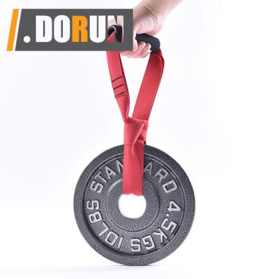 China Universal Weightlifting Deadlift Handle Attach Exercise Straps Farmer Walk Handles Hanging Straps for sale