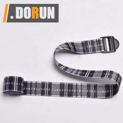 China Hot Sale Gym Fitness Yoga Strap Washable Stretch Training Belt for sale