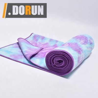 China QUICK DRY Dream Gosweat Thin Hot Yoga Towel-- Best 100% HOT Microfiber Bikram Yoga Towel Non Slip Super Absorbent Anti-Slip Yoga Towel for sale