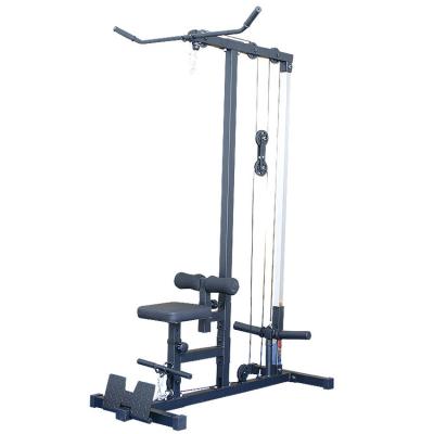 China Fitness Training Steel Complete Lat Pull Down Machine Single Station for sale