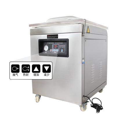 China DZ-600 Commercial Single Chamber Meat Rice New Fish Type Food Beijue Date Food Vacuum Sealer Packaging Machine for sale