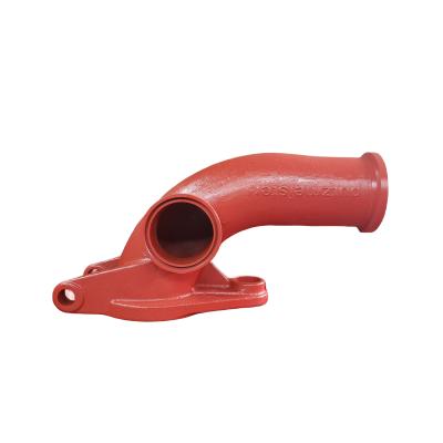 China Concrete Pump Spare Parts Putzmeister Outlet # 1 Elbow / Hinge Elbow 417730 Te koop