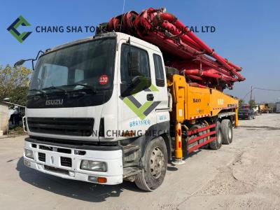 China 2011 Sany Heavy Industry 46 M Concrete Pump Truck Isuzu Chassis en venta