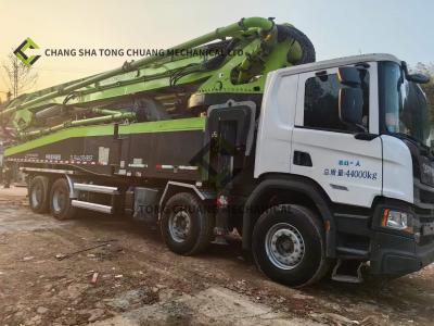 중국 2020 Scania Chassis Zoomlion 4.0 Series ZLJ5440THBSF 63X-7 RZ Used Concrete Pump Truck 판매용