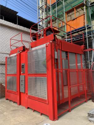 China Double Cage High Speed 200/200Z Construction Hoist Building Buck Hoist 1t 2t From China Manufacturer  (NEW) à venda