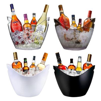 China New Sustainable Design Customized Ice Bucket For Parties With Large Handles Ice Buckets Beer Bucket for sale