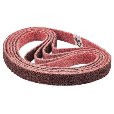 China Grinding 20 x 520 mm Nylon Sanding Belt Non-Woven Abrasive Belt Surface Conditioning Belt Polishing Sanding Grinding for sale