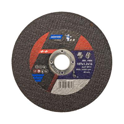 China Brown corundum abrasive New Premium Wear-resistance 4.5Inch 115 mm Abrasive Cutting Disc For Metal And Non-metal Materials for sale