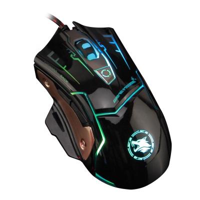 China High quality gaming PC 6D gaming mouse gamer high quality wired mouse for hp elitebook for sale