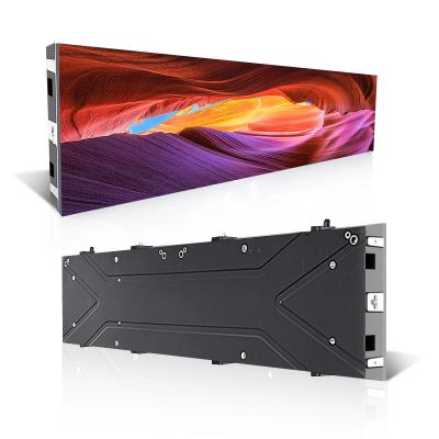 China 1000*250mm Indoor Direct Mounted Full Color LED Display Screen Front Maintenance Fixed Installation Screend led video wall for sale