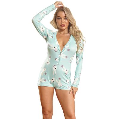 China Wholesale Sexy Adult Seamless Jumpsuit Romper Sleepwear Women Girls Comfortable Pajamas QUICK DRY Jumpsuit for sale