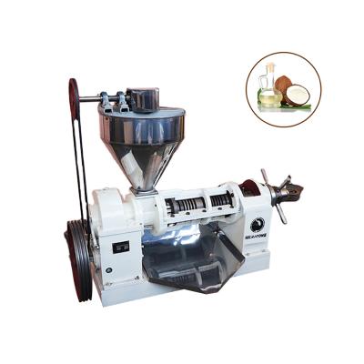 China Commercial cold oil press sunflower oil press machine high efficiency low cost coconut palm press palm fruit oil machine for sale