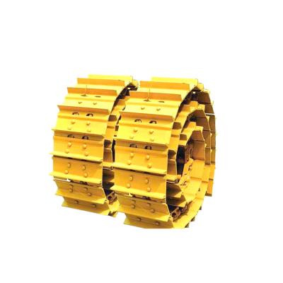 China Motorgrader Mini Excavator Bulldozer Track Pad Dozer/Roller Shoe Swamp Track Link Launch Steel Material Group for sale