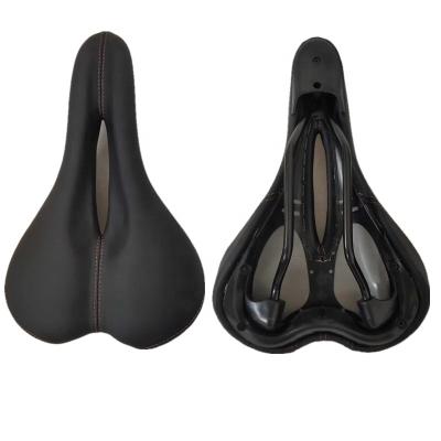 China Environmental Hollow Bicycle Accessories Saddle With Breathable Hole for sale