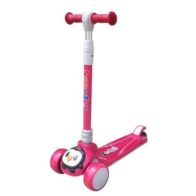 China Kid OEM Customized 3 Speed ​​Non-Electric Adjustable Child Folding Kick Scooter for sale