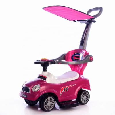 China Ride On Toy Good Quality PP Material Kids Ride On Bustle Car Baby Sliding Car With Umbrella for sale