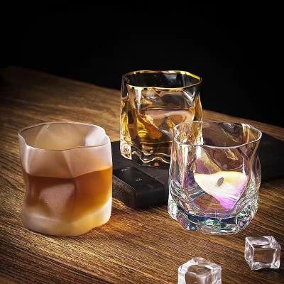 China New 310ml Classic/Postmodern Shaped Rock Glass/Whiskey/Water Glass Cup Glassware for sale