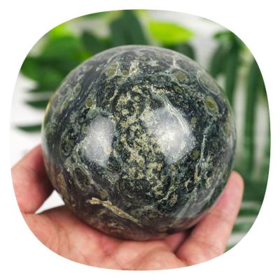 China Wholesale Europe meditation essentials bulk crystal cuarzoss quartz natural stone open healing crystal balls kambaba jasper sphere for sale