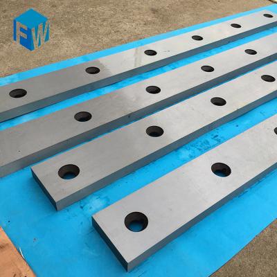 China Customized HSS First Grade Size Guillotine Shear Blades Knives For Shearing Machine for sale