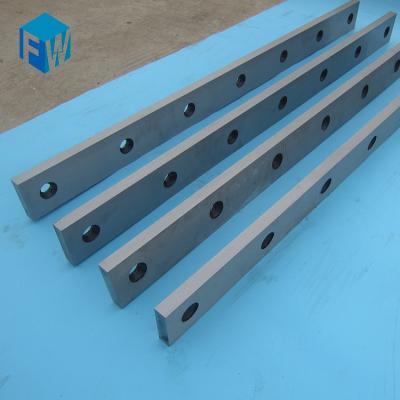 China Crushing High Quality Hydraulic Stainless Steel Plate Shear Blades And Plastic Guillotine Shear Blade for sale