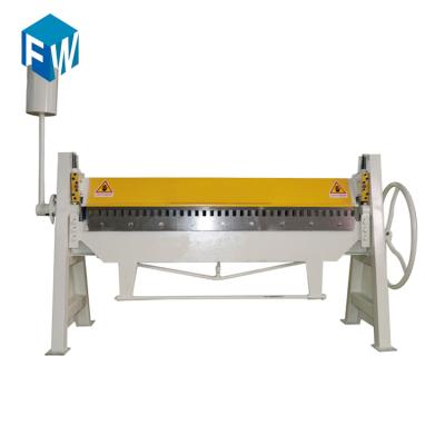 China Brake Type Manual Folding Sheet Metal Sheet Bending Press Machine for sale