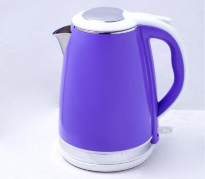 China 360 Base 2.2L Degree Double Wall Plastic Water Milk Boiler Electric Kettle for sale