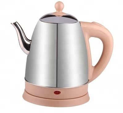 China 360 Degree Rotation Low Price Electric Kettle Coffee Pot Water Heated Kettle Stainless Steel for sale