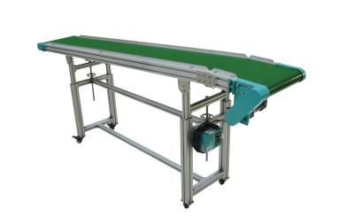 China Adjustable Speed Small Conveyor Belt , Industrial Rubber Conveyor Belt for sale