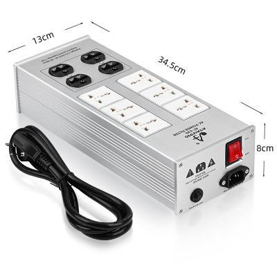 China High-fidelity audio high-fidelity audio filter lightning protection 220V audio scrubber anti-interferencePA dedicated power strip for sale