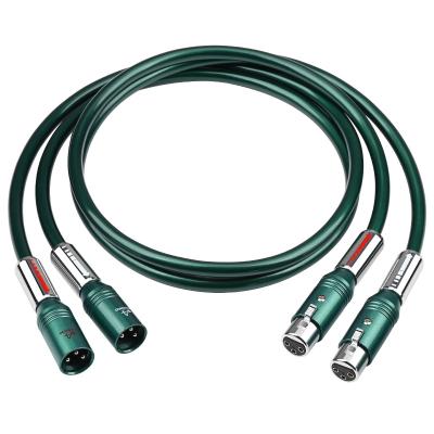 China DVD player HIFI xlr audio cable female to xlr male OCC jack cable for mixer microphone xlr cable for sale